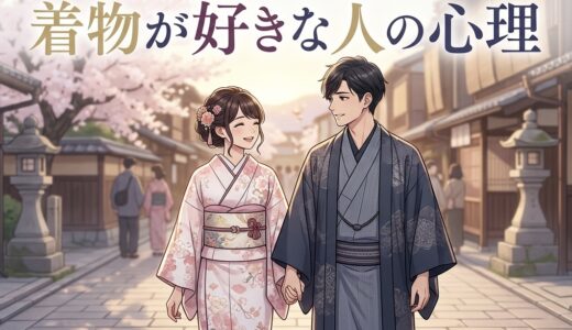 着物が好きな人の心理！頭おかしい目立ちたがり？男性と女性の性格を徹底解説