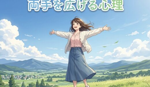 両手を広げる人の心理！ポーズの意味は？男性と女性の性格を徹底解説