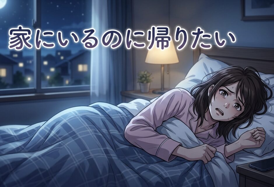 家にいるのに家に帰りたい人の心理！なぜそう思う？男性と女性の性格を徹底解説