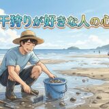 潮干狩りが好きな人の心理!なぜ楽しいのか男性と女性の性格を徹底解説