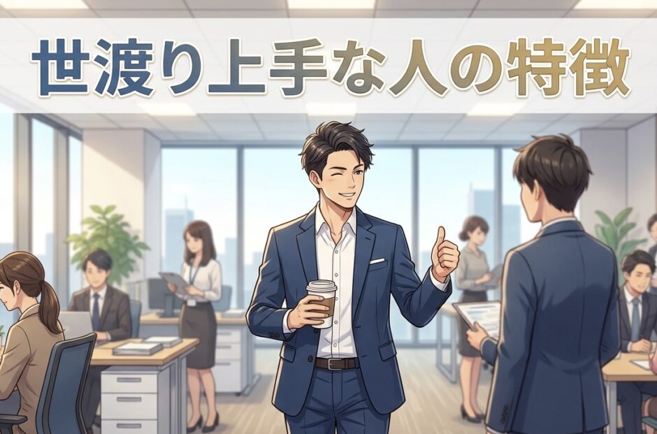 世渡り上手な人の特徴！頭いいけど性格悪い？男性と女性で徹底解説