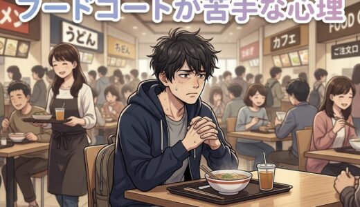 フードコートが苦手な人の心理！なぜしんどい？男性と女性の性格を徹底解説