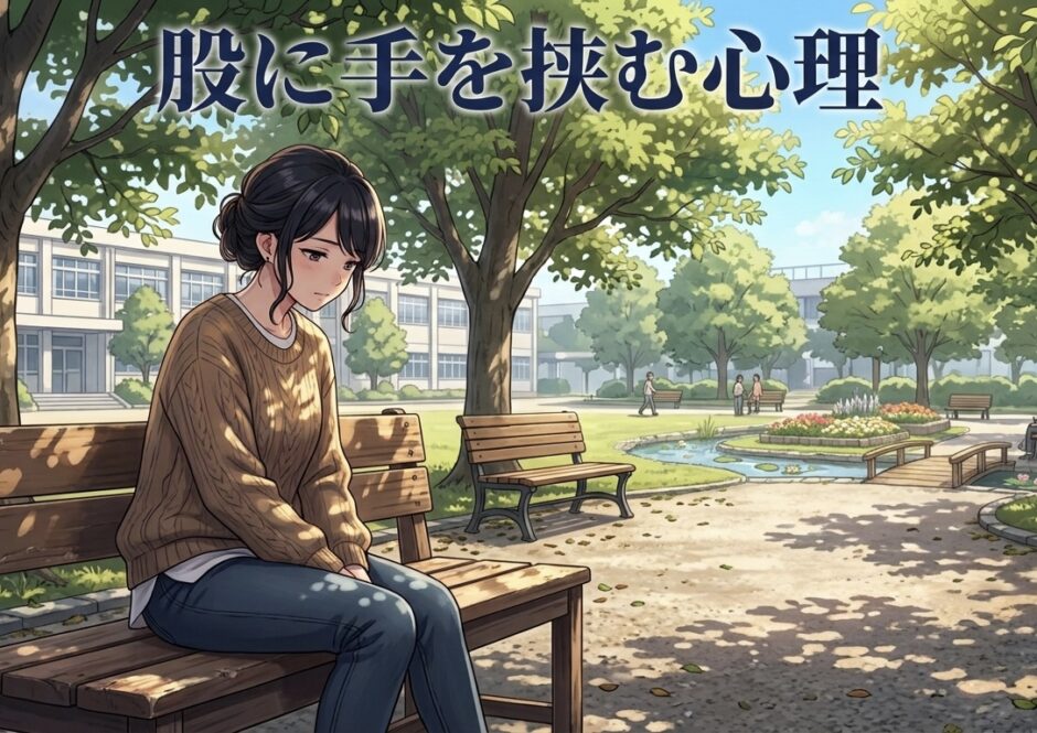 股に手を挟む人の心理！足の間に挟んで座るのはなぜ？男性と女性の性格を徹底解説