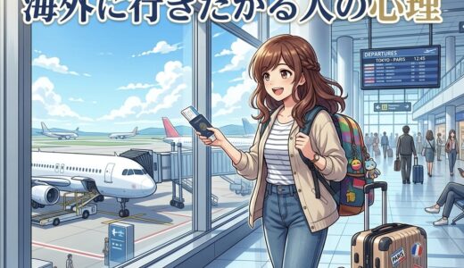 海外に行きたがる人の心理！なんのために行きたい？男性と女性の性格を徹底解説