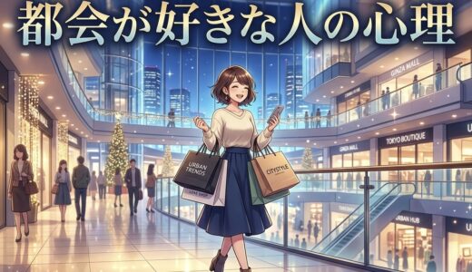 都会が好きな人の心理や特徴！なぜ都会暮らししたいのか男性と女性の性格を徹底解説