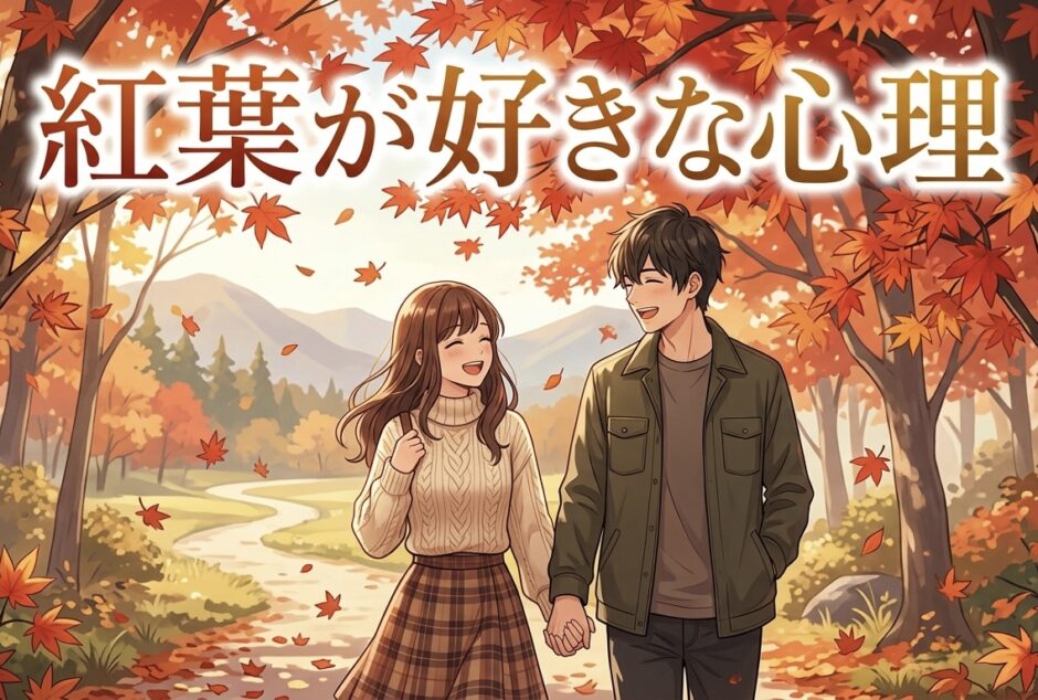 紅葉が好きな人の心理！紅葉狩りデートに誘われた意味は？男性と女性で徹底解説