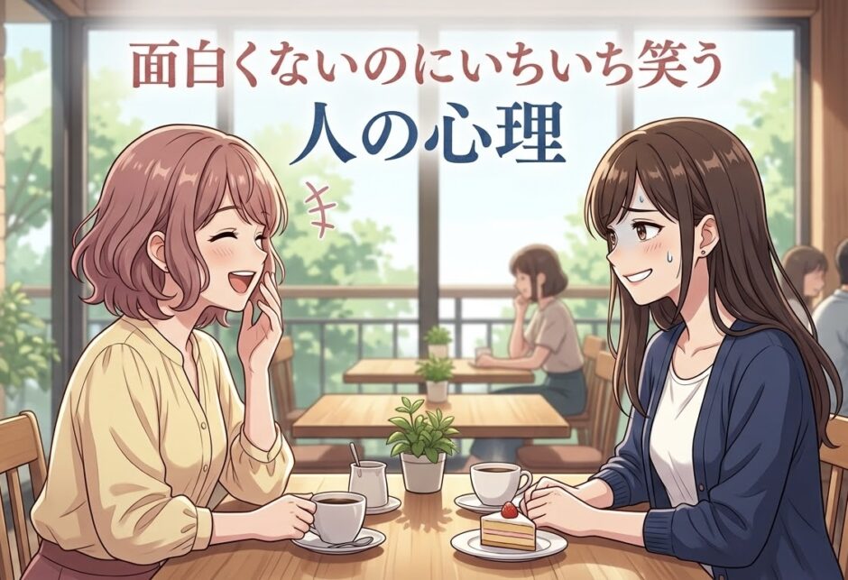 面白くないのにいちいち笑う人の心理！うざいし頭おかしい？男性と女性で徹底解説