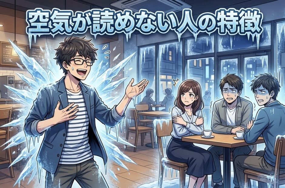 空気が読めない人の特徴！末路やあるあるは？男性と女性の性格を徹底解説