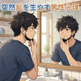 突然髭を生やす男性の心理！髭の男性と恋愛で付き合ってはいけないのか徹底解説