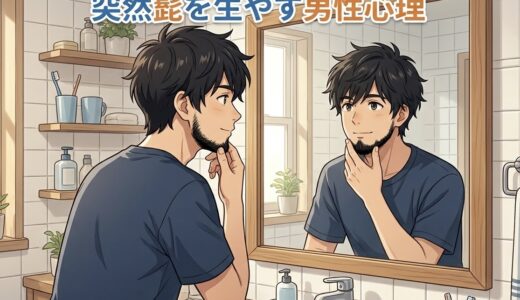 突然髭を生やす男性の心理！髭の男性と恋愛で付き合ってはいけないのか徹底解説