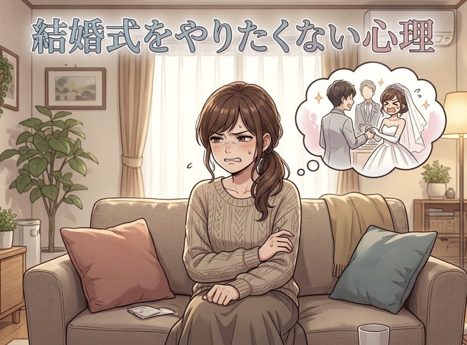 結婚式をやりたくない人の心理！友達がいないから恥ずかしい？男性と女性で徹底解説