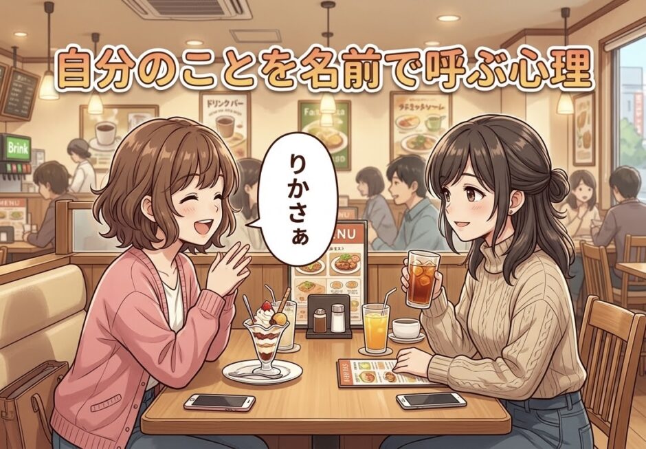 自分のことを名前で呼ぶ女性の心理！一人称が名前はやばい？地雷で気持ち悪いのか徹底解説