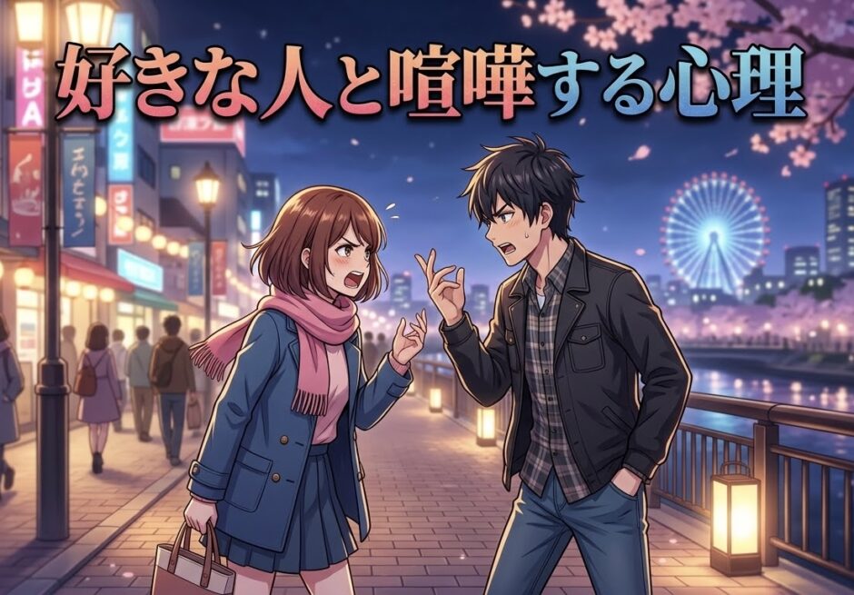 好きな人と喧嘩する心理！喧嘩の後に好きになる・仲良くなる男性と女性を徹底解説