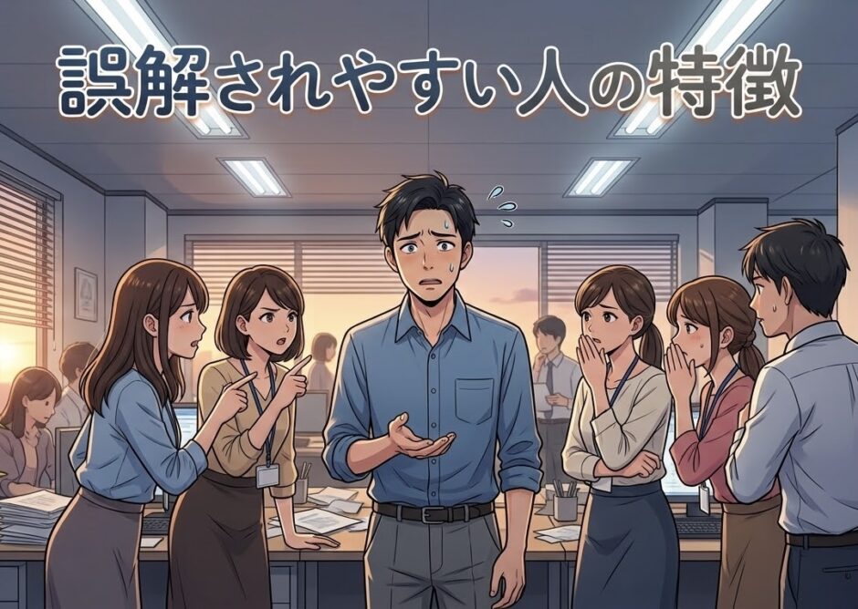 誤解されやすい人の特徴！どんな見た目？職場などで勘違いされやすい男性と女性を徹底解説
