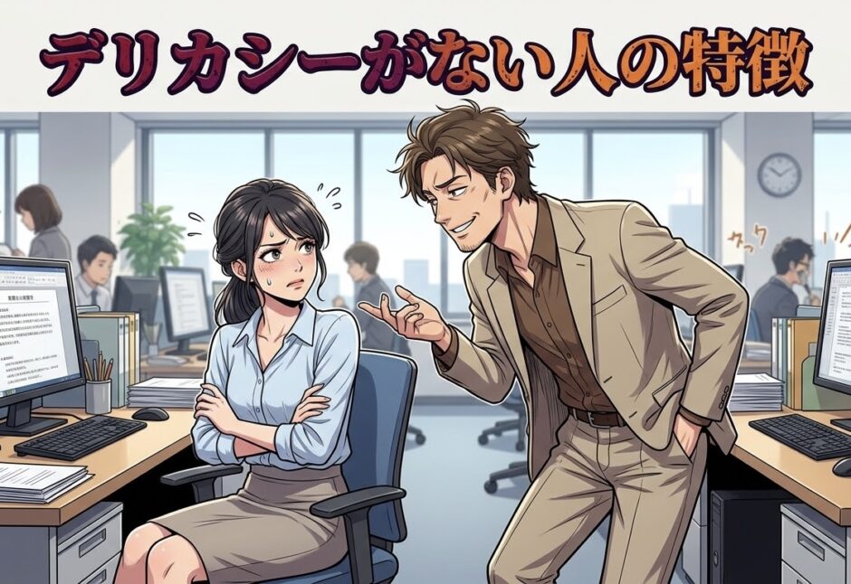 デリカシーがない人の特徴！その末路や付き合い方を男性と女性で徹底解説
