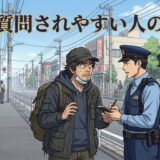 職務質問されやすい人の特徴！どんな顔や服装？男性と女性で徹底解説