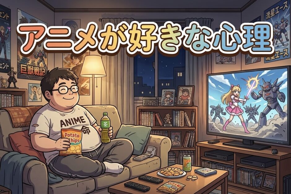 アニメが好きな人の心理や特徴！頭がいい？気持ち悪い？男性と女性で徹底解説