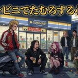 コンビニの前でたむろする若者の心理！なぜヤンキーは集まる？男性と女性で徹底解説