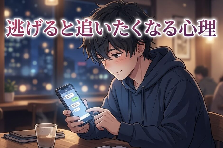 逃げると追いたくなる人の心理！なぜ追いかけるのが好き？男性と女性で徹底解説