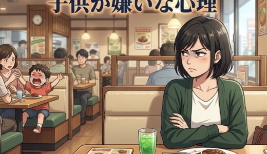 子供が嫌いな人の心理や特徴！頭おかしい？なぜ苦手なのか男性と女性の性格を徹底解説