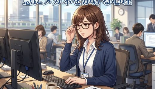 急に伊達メガネをかける人の心理！バレると恥ずかしい？男性と女性で徹底解説