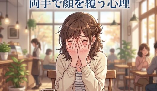 両手で顔を覆う人の心理！手で顔を隠すのはかわいい？男性と女性の性格を徹底解説