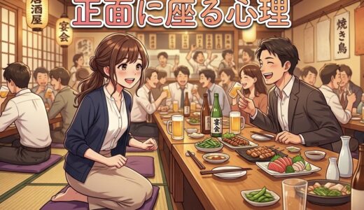 正面に座る人の心理！わざわざ目の前に座るのはなぜ？男性と女性の性格を徹底解説