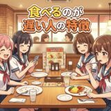 食べるのが遅い人の特徴や心理!仕事もできない?性格やあるあるを男性と女性で解説