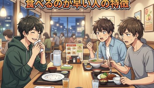 食べるのが早い人の特徴や心理！仕事ができる？性格やあるあるを男性と女性で解説