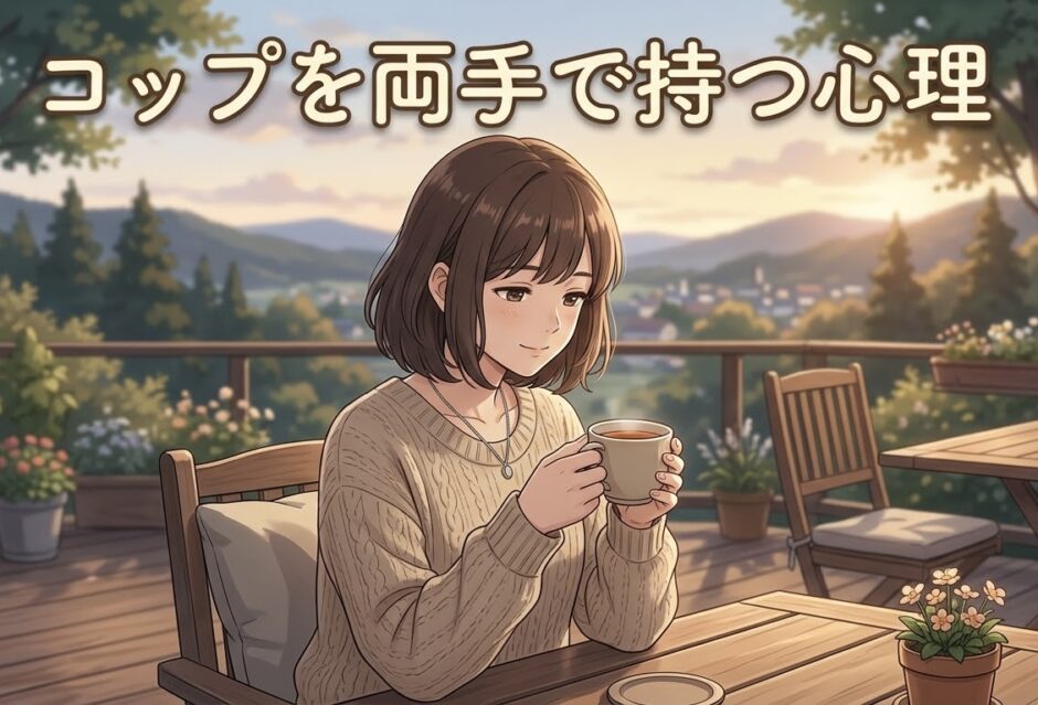 コップを両手で持つ人の心理！両手で物を持つ男性と女性の性格を徹底解説