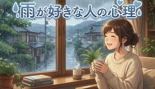 雨が好きな人の特徴や心理！理由は雨の音？男性と女性の性格を徹底解説