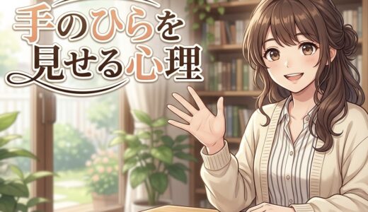 手のひらや手の甲を見せる人の心理！なぜ見せてくるのか男性と女性で徹底解説