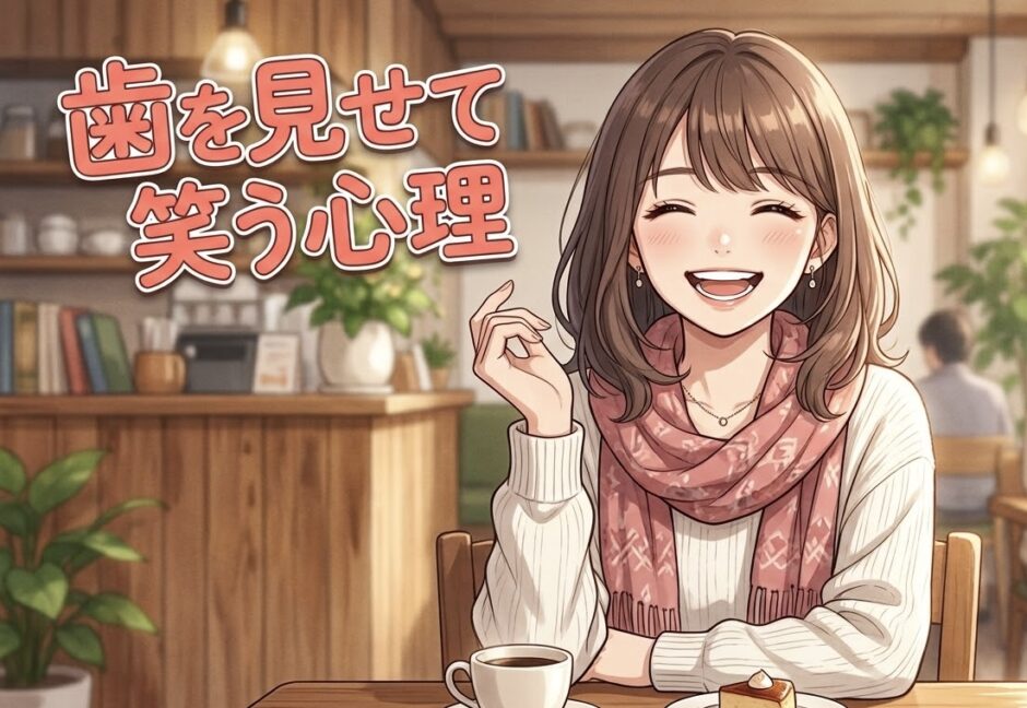 写真で歯を見せて笑う人の心理！下品？かわいい？男性と女性で徹底解説